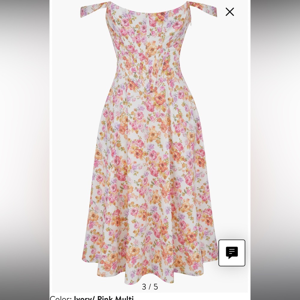 House of CB Saira floral dress
